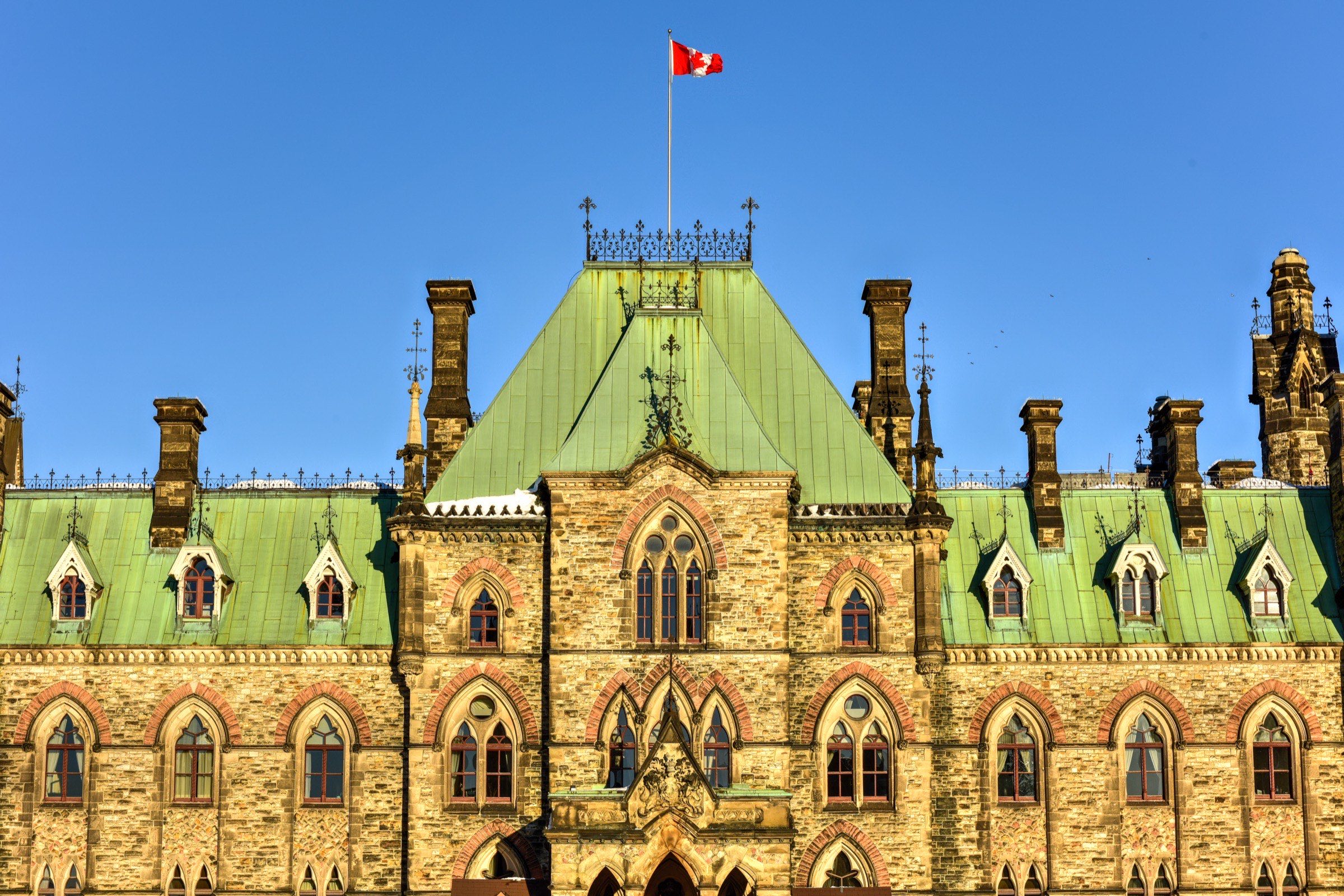 Historic government buildings in Ottawa